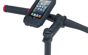 iphone sur guidon de vélo