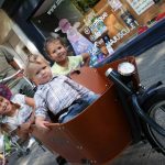aller à l'école en vélo et en famille
