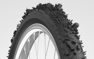 pneu vélo art