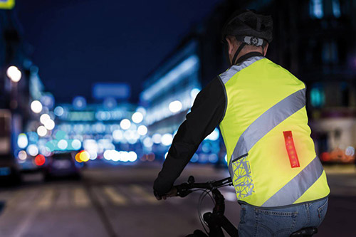 gilet velo lumineux