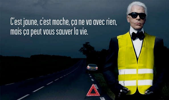 Le gilet de sécurité pour les cyclistes