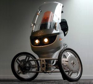 Le Mitka Trike, un design épuré et futuriste