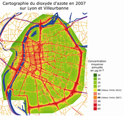 pollution Lyon faire du vélo c'est mieux
