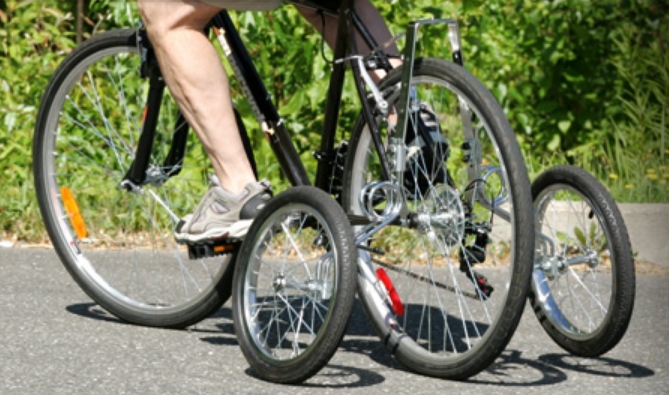 Les stabilisateurs vélo EZT pour l'apprentissage de la bicyclette