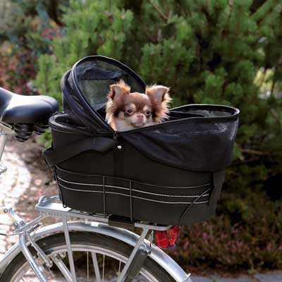 Panier vélo pour chien et petit animal