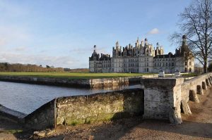 Le Château de Chambord sur la Loir à vélo