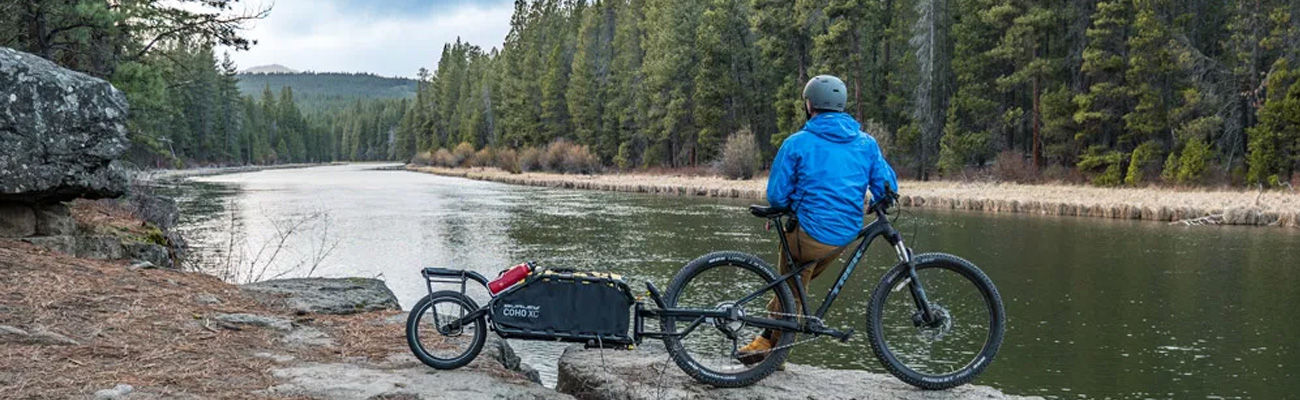 remorque vélo monoroue burley coho