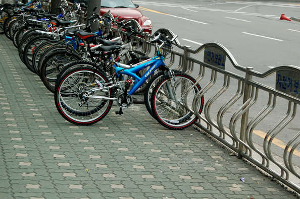 Le stationnement du vélo !