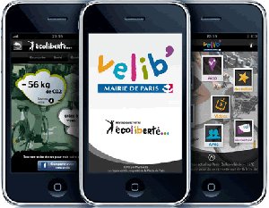 La mairie de Paris lance une application officielle Velib’ pour iPhone !