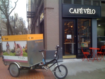 le vélo café