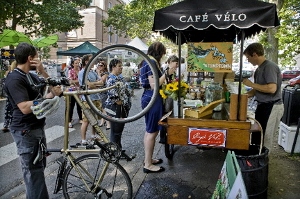 vélo café à portland aux usa