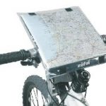 porte carte sur guidon vélo doomap