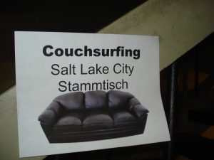 Annonce de couchsurfing à Salt Lake City