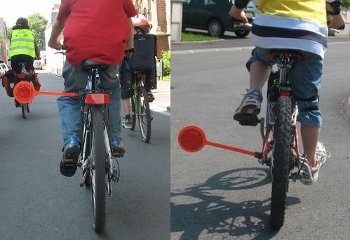 écarteur de danger à vélo