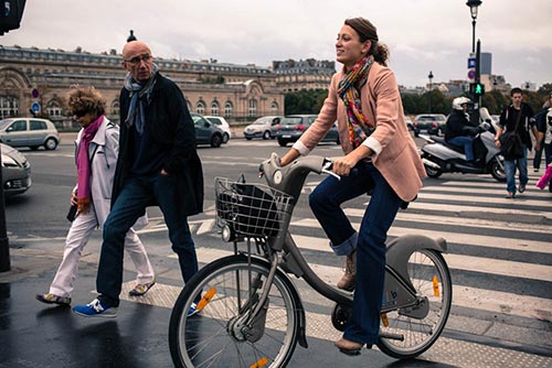 Le Vélib est une alternative à la grève des transports en commun