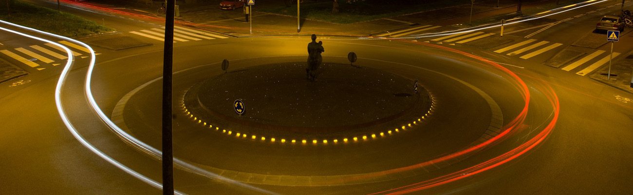 Le rond point, un casse-tête pour les cyclistes