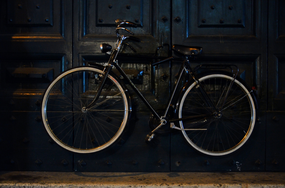 Concours photo « L’insolite dans le vélo »: l’antivol vélo et porte