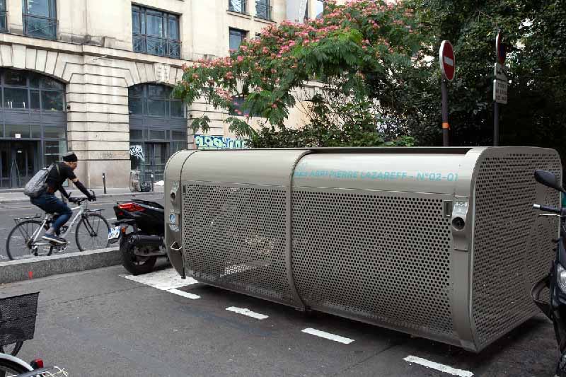 abris vélos sécurisés paris