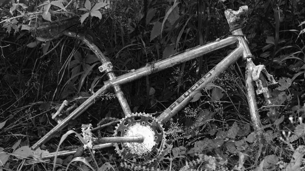 Concours photo « L’insolite dans le vélo » : Le vélo abandonné