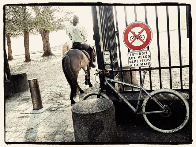 Concours photo « L’insolite dans le vélo » : Interdit aux vélos