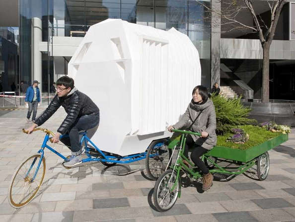 Le Camping-Car cyclable : la maison à vélo