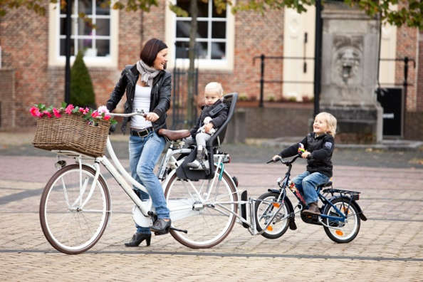 Follow Me Tandem d'attelage vélo adulte et enfant sécurisé