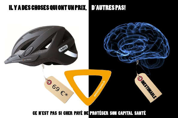 Protégez vous à vélo avec un casque