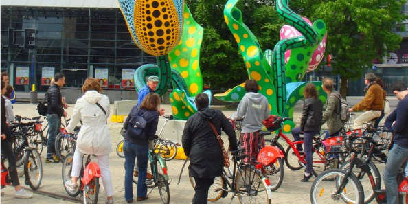 l'art contemporain lillois à vélo