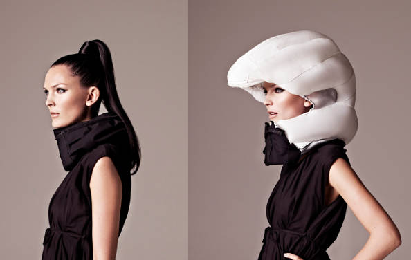 AirBag Hovding, le casque invisible pour cycliste