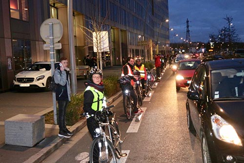 Les Dérailleurs de Caen se mobilisent pour faire entendre les cyclistes