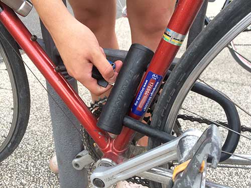 Le marquage Bicycode, une solution contre le vol de vélo