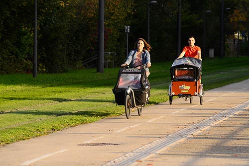 Vélhop permet la location de vélos cargos