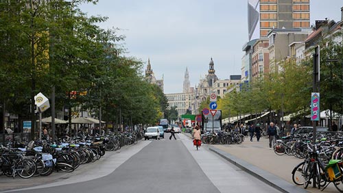 Anvers se classe sur le podium des villes les plus cyclables d’Europe