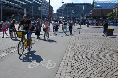 Helsinki entre dans le top 10 des villes les plus cyclables d’Europe