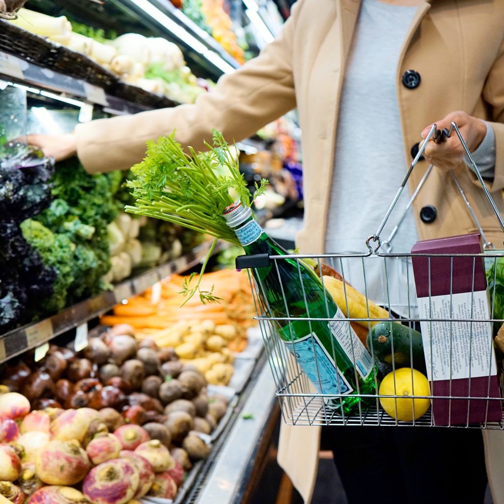 Faire ses courses à velo 