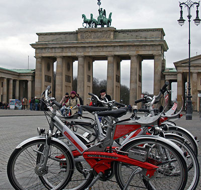 Le système de VLS allemand Call a Bike à Berlin