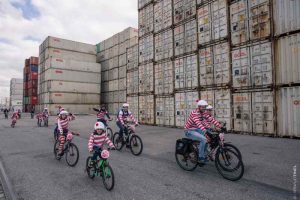 Balade à vélo insolite dans le port du Havre