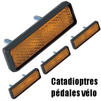 éclairage passif : catadioptres