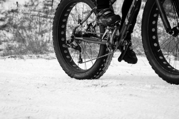 Faire du vélo sous la neige, quelques conseils