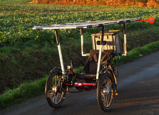 Vélo solaire 