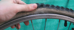 pneu vélo sec 