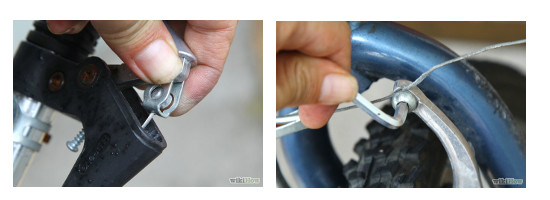 Jeu De 4 Câbles De Frein Vélo - Longueurs 1100 Mm (avant) Et 1700 Mm (arrière), Acier Galvanisé, Pour VTT, Vélo électrique