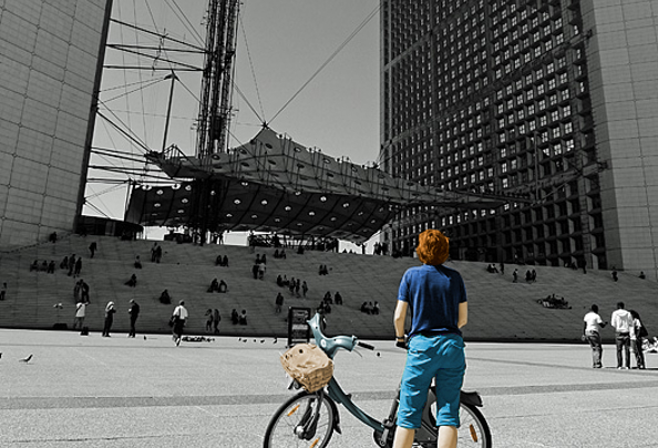 Des vélos à la Défense jusqu’au 13 septembre 2015