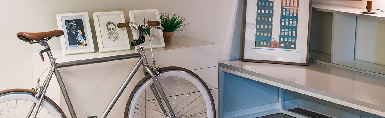 Idées pour une décoration d'intérieur 100% vélo en upcycling