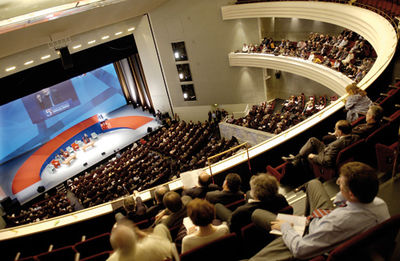 Au coeur du Centre des Congrès