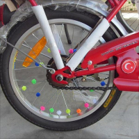 Décoration de rayons de vélo