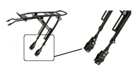 Tubus Collier de fixation porte-bagages pour hauban 21-22mm | 13