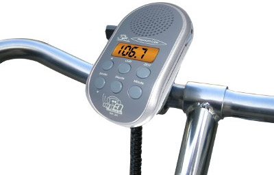 Radio FM pour vélo avec écran LCD et connecteur pour lecteur MP3