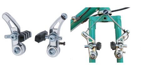 Paire Levier Poignée Manette de Frein Commande Vitesse pour Vélo VTT