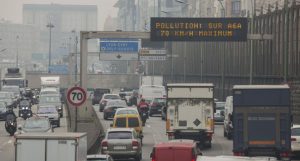 La pollution atmosphérique via les voitures